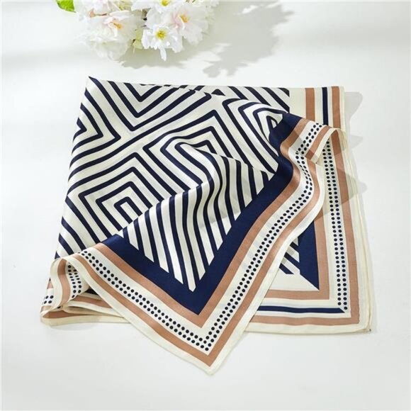 Neck Scarf Hair Scarf Headscarf 09 - Picture 5 of 5